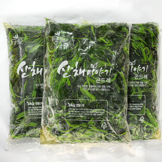 영월 동강애 고향밥상,냉동 곤드레 12kg 4kg*3개