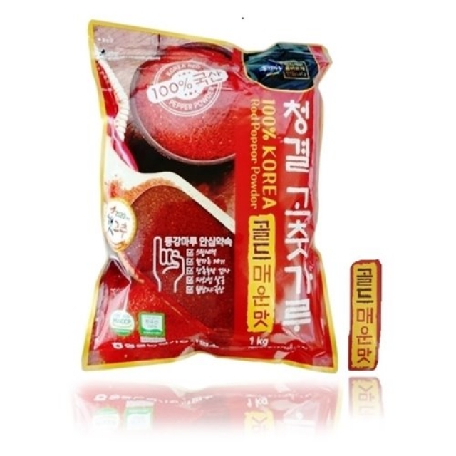 영월 동강애 고향밥상,2025년 햇 청결 고추가루 (매운맛) 1kg - 영월 고추가루