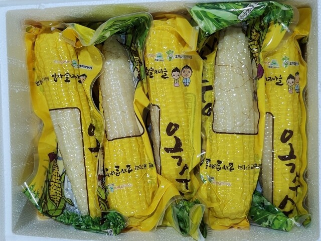 영월 동강애 고향밥상,영월 냉동 찰옥수수 30개입 간편하게 즐기는 영월의 맛 고향의 맛 임산부 간식 추천