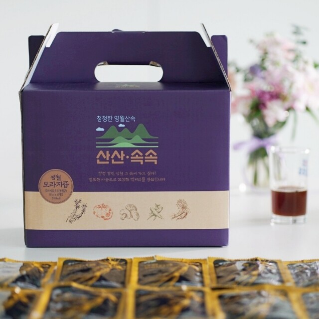 영월 동강애 고향밥상,왕과 사는 남자 영월 도라지즙 50개 / 20개