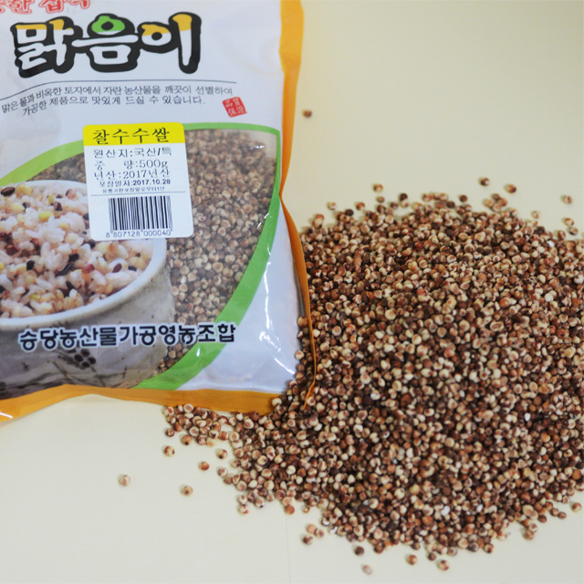 영월 동강애 고향밥상,24년산 찰수수쌀(동강맑음이) 500g - 승당