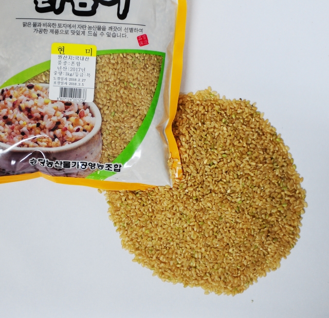 영월 동강애 고향밥상,현미 4kg
