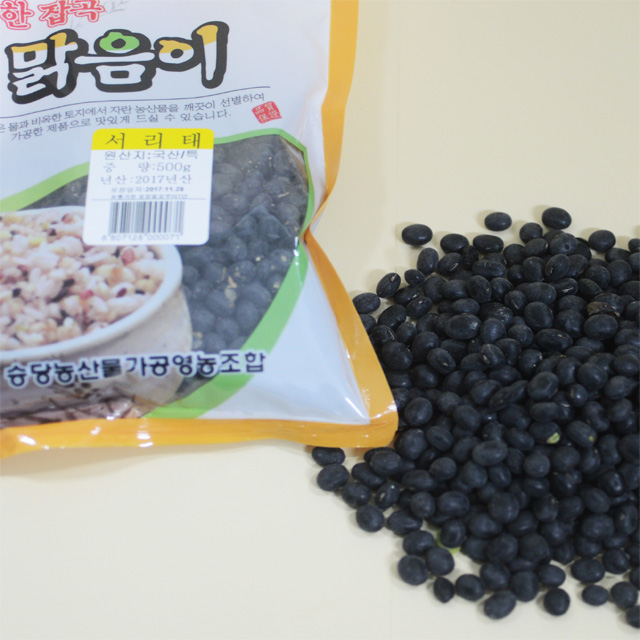 영월 동강애 고향밥상,서리태 (동강맑음이) 500g - 잡곡 소포장 승당