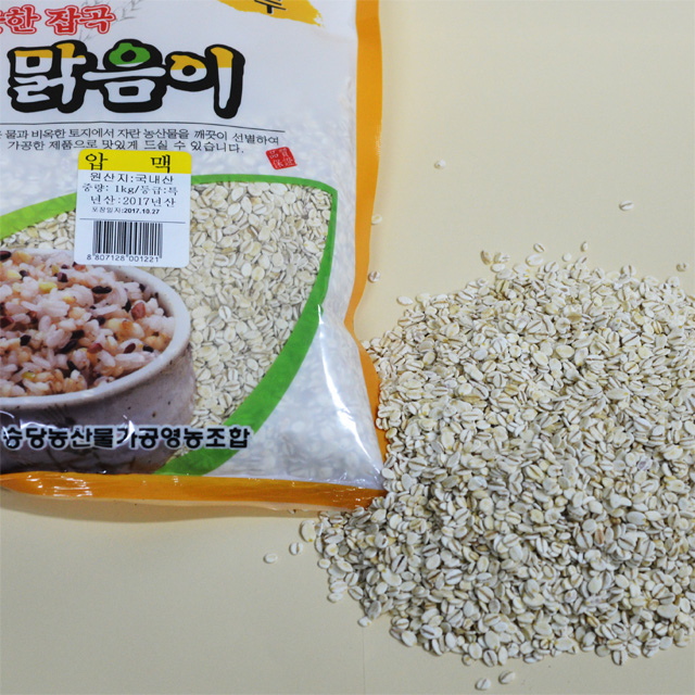 영월 동강애 고향밥상,압맥 (동강맑음이) 1kg - 잡곡 소포장 승당