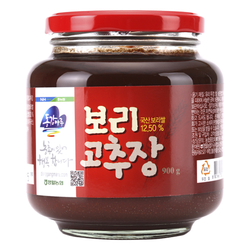 영월 동강애 고향밥상,보리고추장 900g